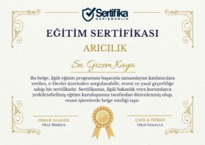 ARICILIK USTALIK & KALFALIK BELGESİ