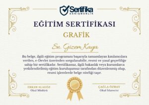 GRAFİK USTALIK & KALFALIK BELGESİ